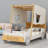 Car Bed with Pillow, Ceiling Cloth-1396804524