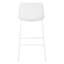 Chaise de bureau, hauteur de bar, debout, bureau d'ordinateur, travail, aspect cuir, métal, contemporain, moderne-1162188143