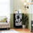 4 Drawer Dresser for Bedroom, Narrow Chest of Drawers, Wooden Top and Study Iron Frame 18"x37.5"-(WxH)