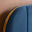 Bevens UPHOLSTERED BED BLUE-516533414