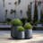 Brennus 3-Piece Cement Pot Planter Set-1014766214