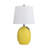 20.50"H Lemon Table Lamp With Shade