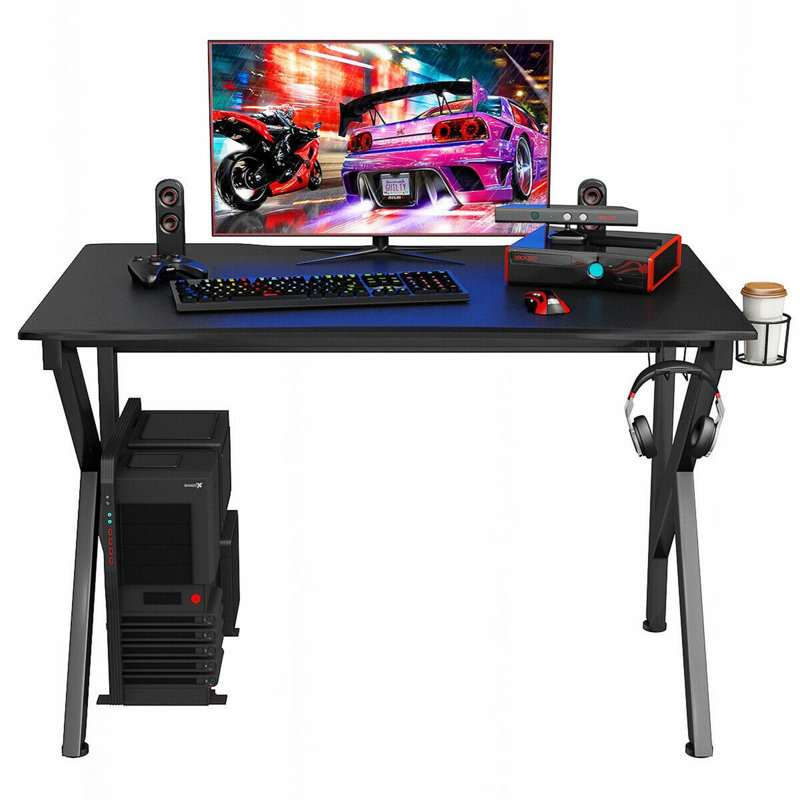 Sharonville Curved Steel Computer Desk