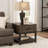 Andi Solid Wood Top End Table with Storage