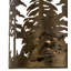 Rustic Lodge 1 - Light Flush Mounted Sconce