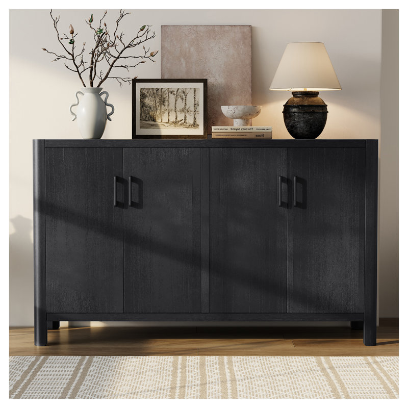 Armoire d'appoint avec 4 portes Mirod Farmhouse
