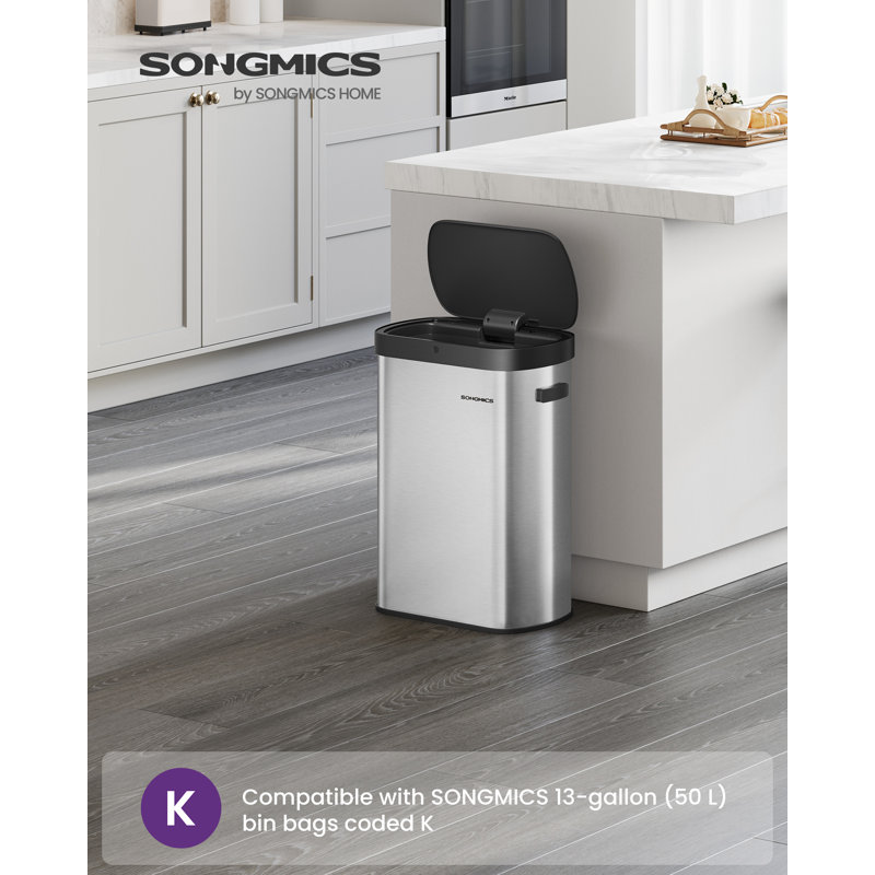 Bin Store, Metallic Silver