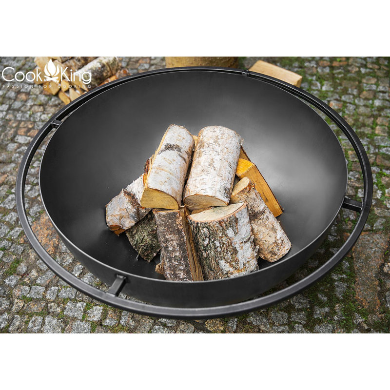 Round Steel Wood Burning Smokeless Fire Pit