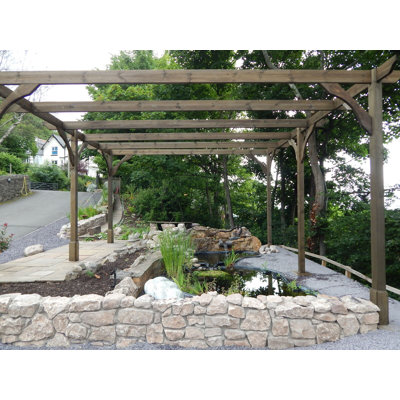 Baumgarner Solid Wood Pergola
