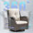 Minaxni Wicker 9 - Person Patio Conversation Set with Cushions-697105063