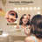 Led Hollywood Iron Makeup Mirror, Adjustable Brightness With Memory Function