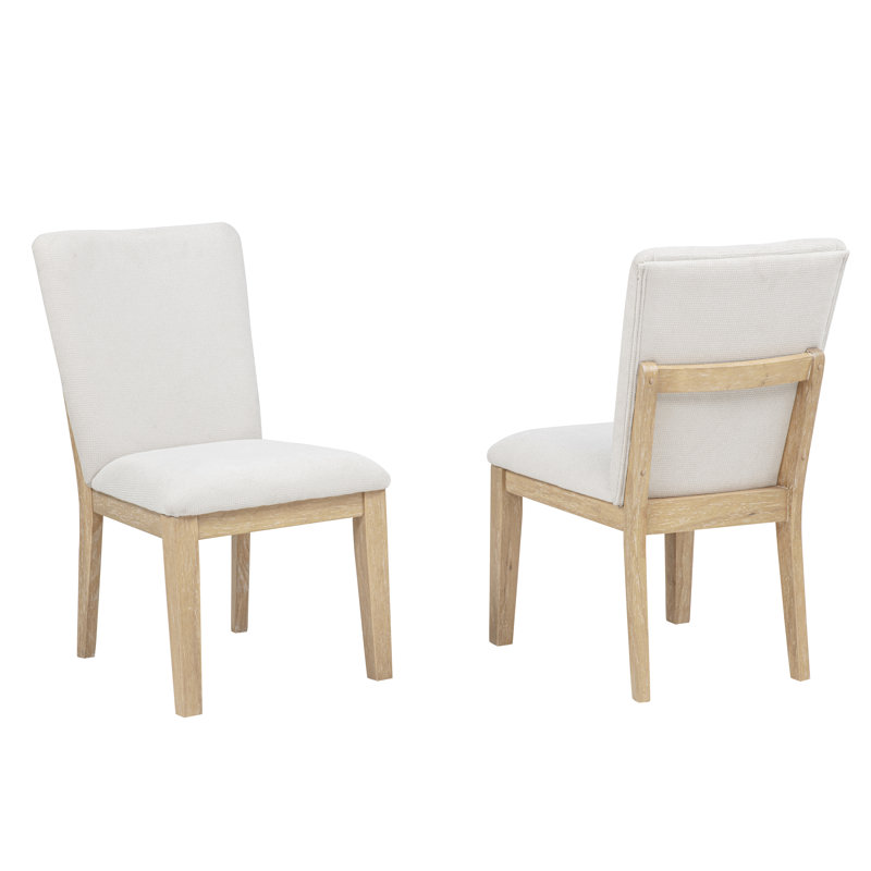 Chaise d'appoint rembourrée Lexington, Chêne clair