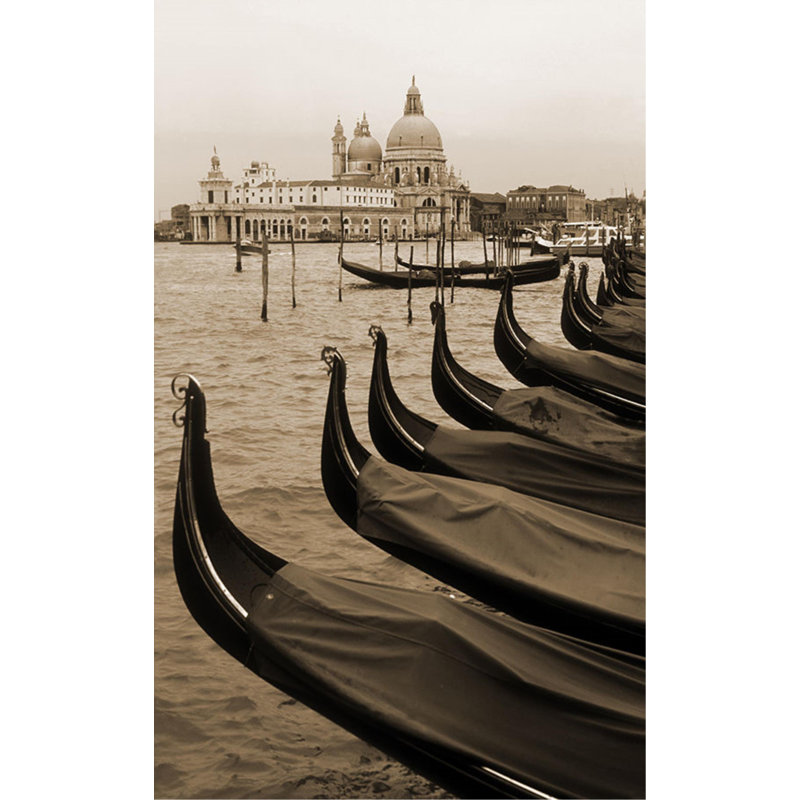 «Dimanche Venice VII» par Jordan Thurston, impression sur toile tendue, H 65 po x l 40 po, Couche de verre