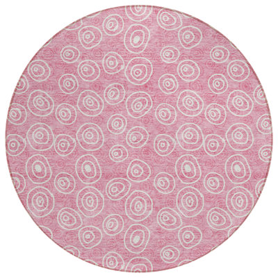 Faunce Washable Geometric Indoor / Outdoor Rug
