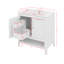 Meuble-lavabo 30 po avec lavabo