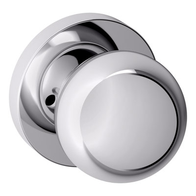 Privacy Polished Chrome Round