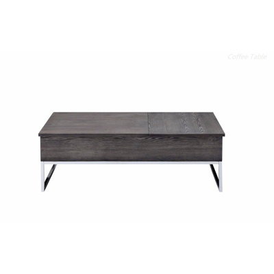 Bozko Solid Wood Top Coffee Table