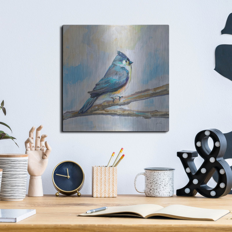 «Titmouse» par Jeanette Vertentes, H 12 po x l 12 po