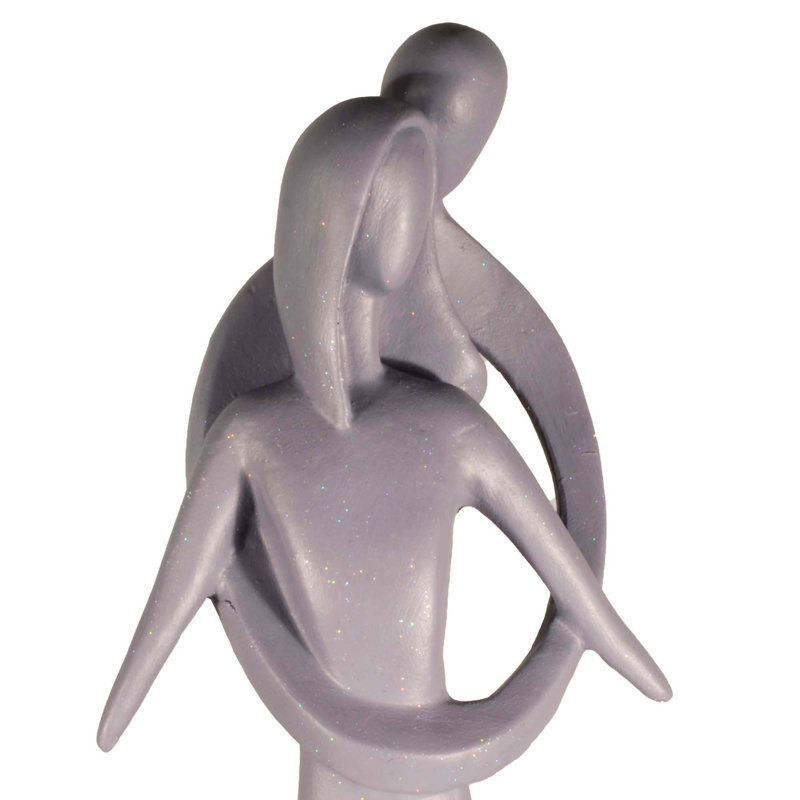 Soderquist CARING EMBRACE 81cm Ebony Effect, Grey Shimmer