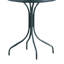 Hogan Round Metal Outdoor Bistro Table , 62cm cm W 62cm cm D