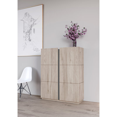 24 Pair Shoe Storage Cabinet