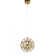 Menges 42-Light Gold Dimmable Globe LED Chandelier