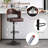 Modern Heavy Duty Swivel Bar Stool with Backrest – Adjustable Height Counter PU Leather Chairs with Footrest, 550lbs Capacity, Non-Slip Base, 360° Rotation for Kitchen Island, Home Bar, Coffee Shop-1817406575-1821654874-1852179913