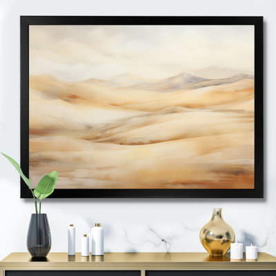 " Minimalism Desert Sands Of Serenity II "