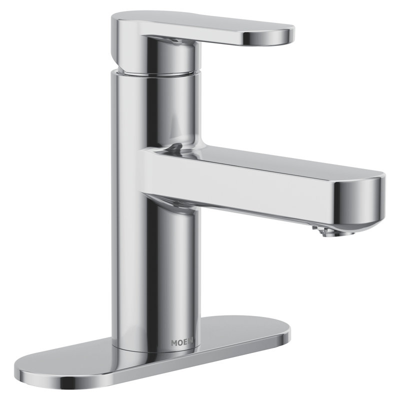 Robinet de salle de bain monotrou avec drain Laris