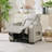 Canas Sizemore Reclining Pu Leather With Cup Holders Living Room Recliner-121833581