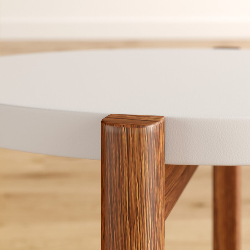 Table de bout Santino, Blanc