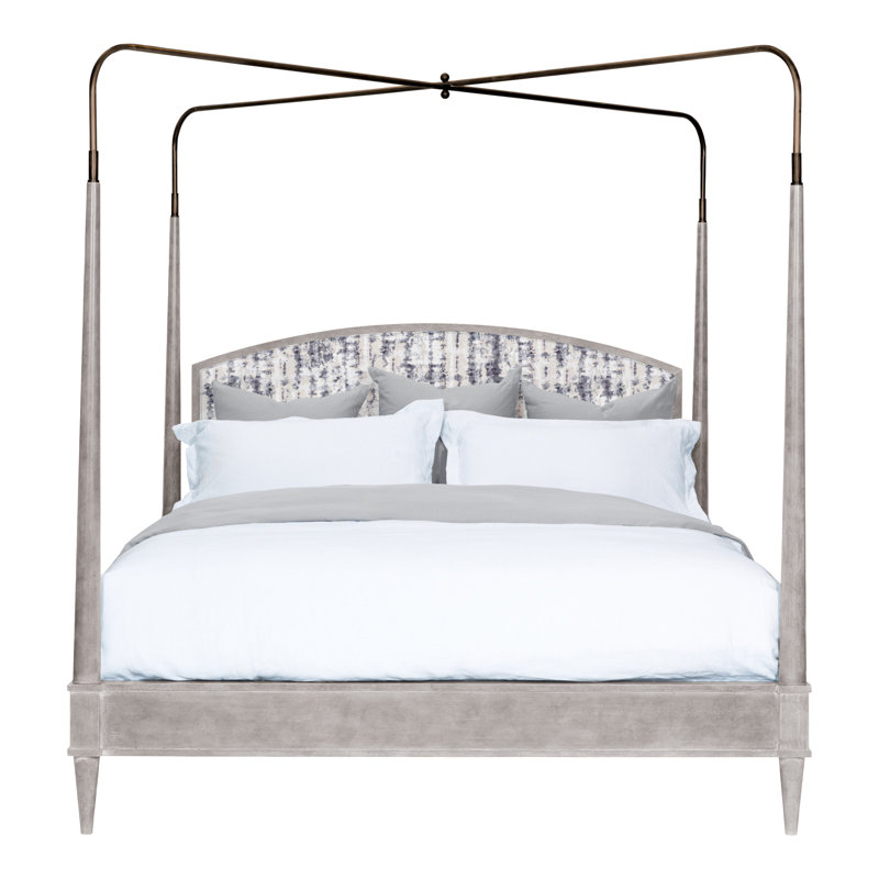 Anderkit King Bed, Dove Gray, Ozark Marina