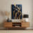 Abstract Figurative 67 Gray Metal Wall Art-820694384