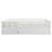 Full Size Montessori Floor Bed With High Security Barrier & Door, White-97791978-97791979