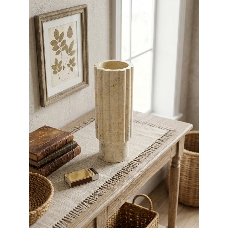 Vase au design contemporain