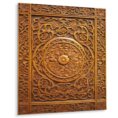 " Old Carved Wooden Door IV "