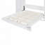 Lit escamotable mural Murphy avec tablettes, garde-robe et lumières DEL-118035935-118035936