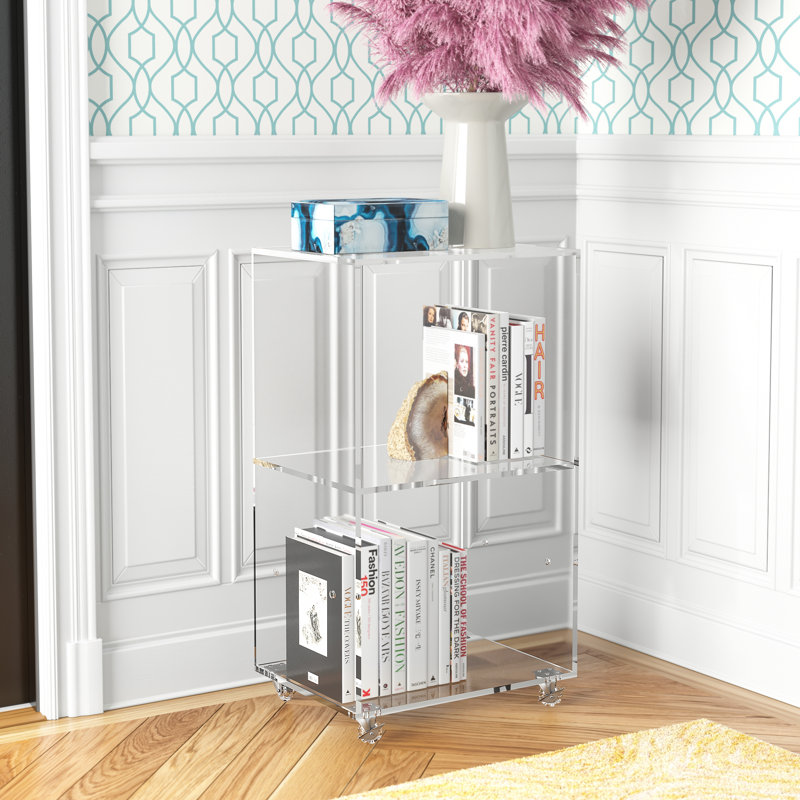 Bibliothèque à cubes en plastique Ciera, (2 tablettes) H 27,8 po x l 15,75 po x P 11,81 po