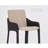 Modern And Simple Saddle Leather Armrest And Backrest Bar Stools