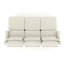 Canapé 3 places, 3 repose-pieds mobiles, équipé d'un coussin lombaire, tissu en chenille, base en bois de haute qualité, conception ergonomique, éponge à haute résilience-27467219