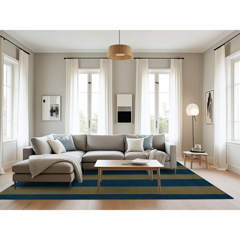 Tapis botanique brun lavable à la machine, Rectangle 6 pi x 9 pi