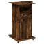 Lectern With Wheels & Drawer 55X55x107 Cm Engineered Wood-1692474009