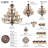 Cutlerville 3 - Light Dimmable Vanity Light