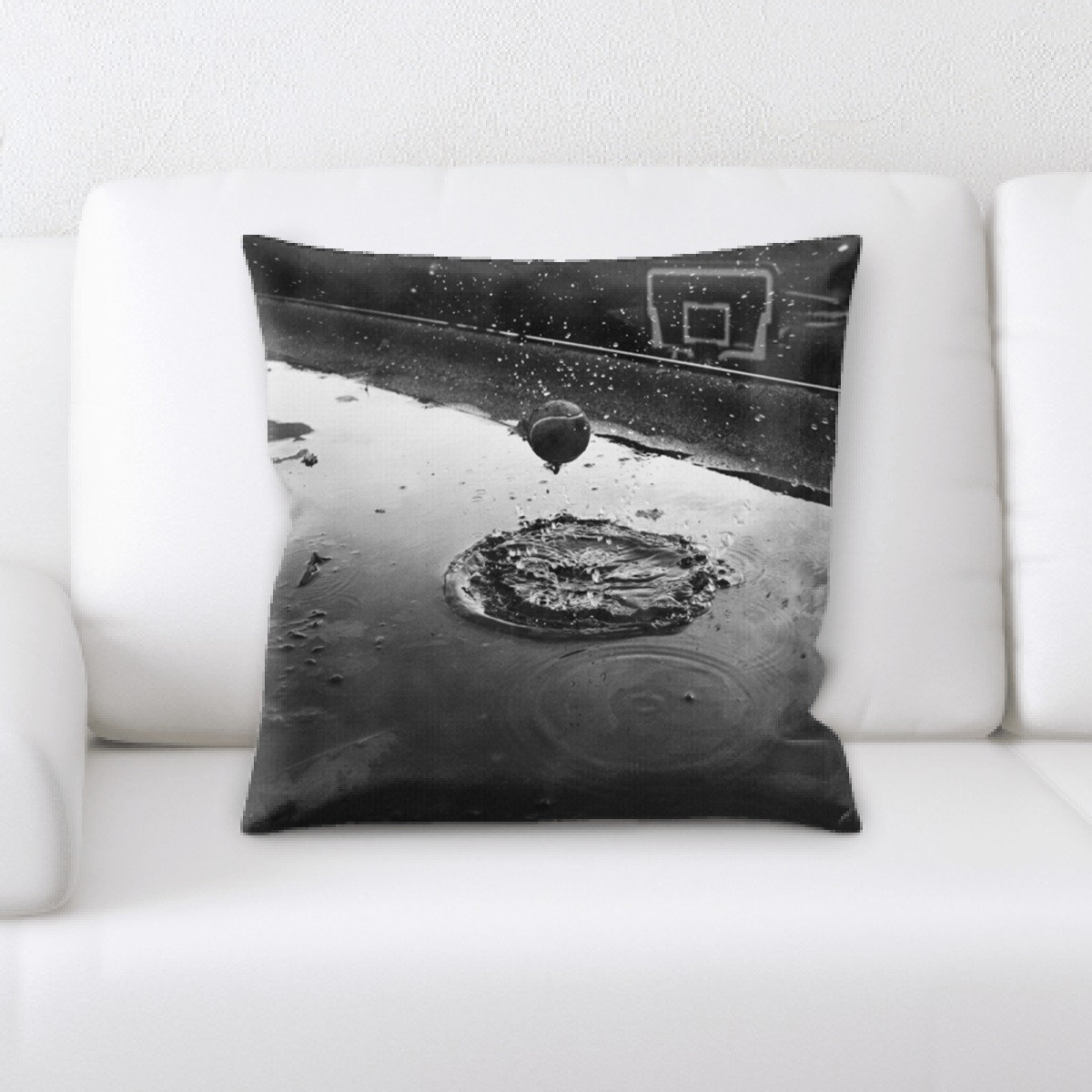 Bouncing Tennis Hook Pillow main image 0