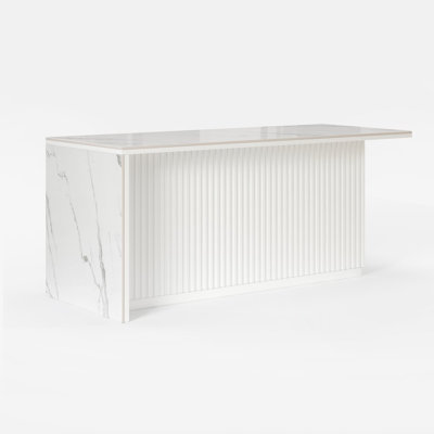 72" Kitchen Island With Storage,Kitchen Cabinet with Seating Area