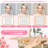 Portable Makeup Organizer Makeup Tool Case With Led Mirror Pink-301349713