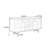 70.87'' Solid Wood Sideboard