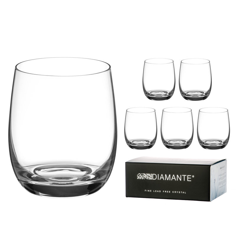 360ml Handmade Crystal Whiskey Glass Set