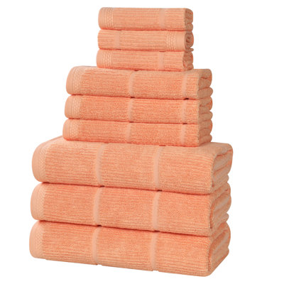 Ensemble de serviettes de bain 9 pièces Milo Smart Twist Viscose