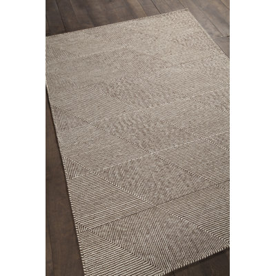 Flatweave Wool Geometric Indoor Rug